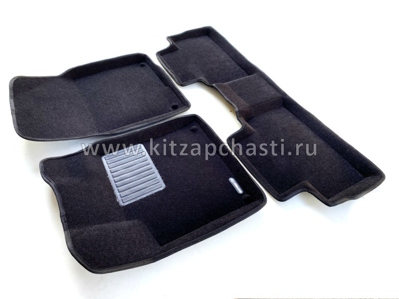 Коврики салона Euromat3D 3D Business текстильные (Euro-standart) Geely Coolray EMC3D001407